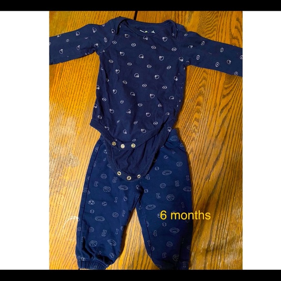 6 month onsie pant set - Picture 1 of 1